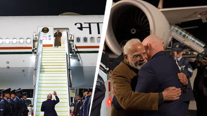 PM Modi Arrives in New Zealand for Historic Visit, Holds Talks with PM Christopher Luxon